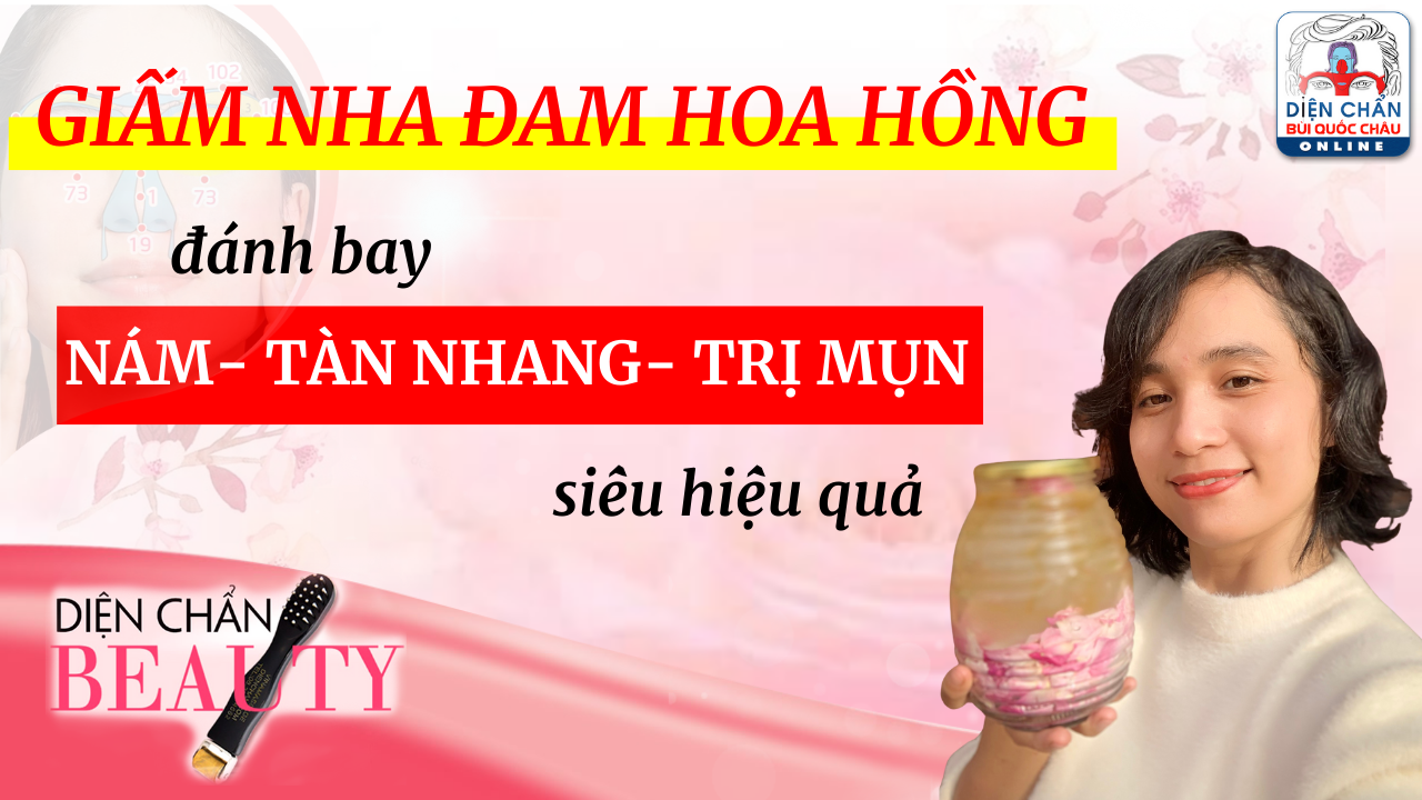 Hướng dẫn làm “GIẤM NHA ĐAM HOA HỒNG” - Đánh bay NÁM, TÀN NHANG, TRỊ MỤN siêu hiệu quả