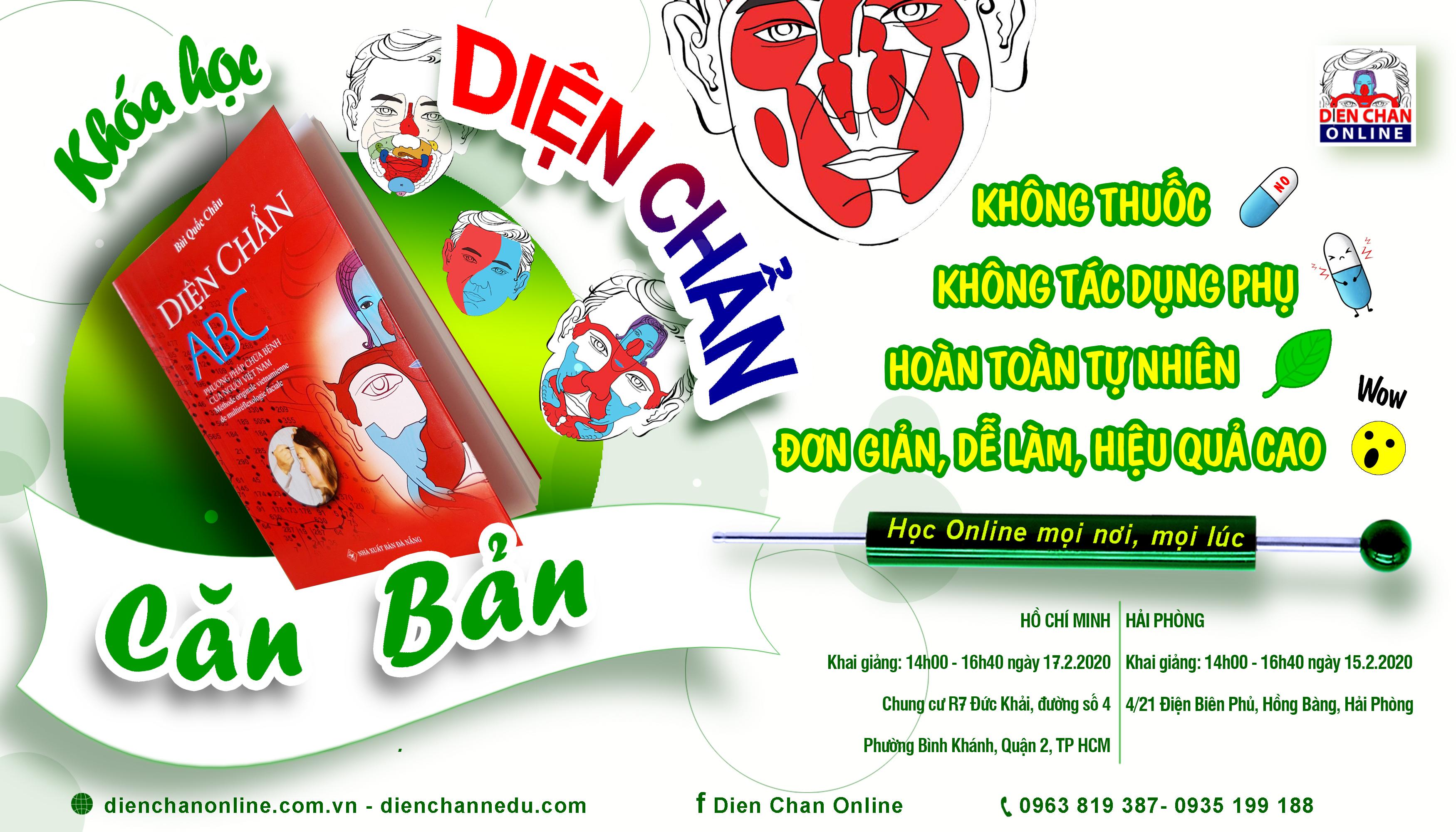 Bài thu hoạch Diện Chẩn ABC - lớp Diện Chẩn căn bản Online