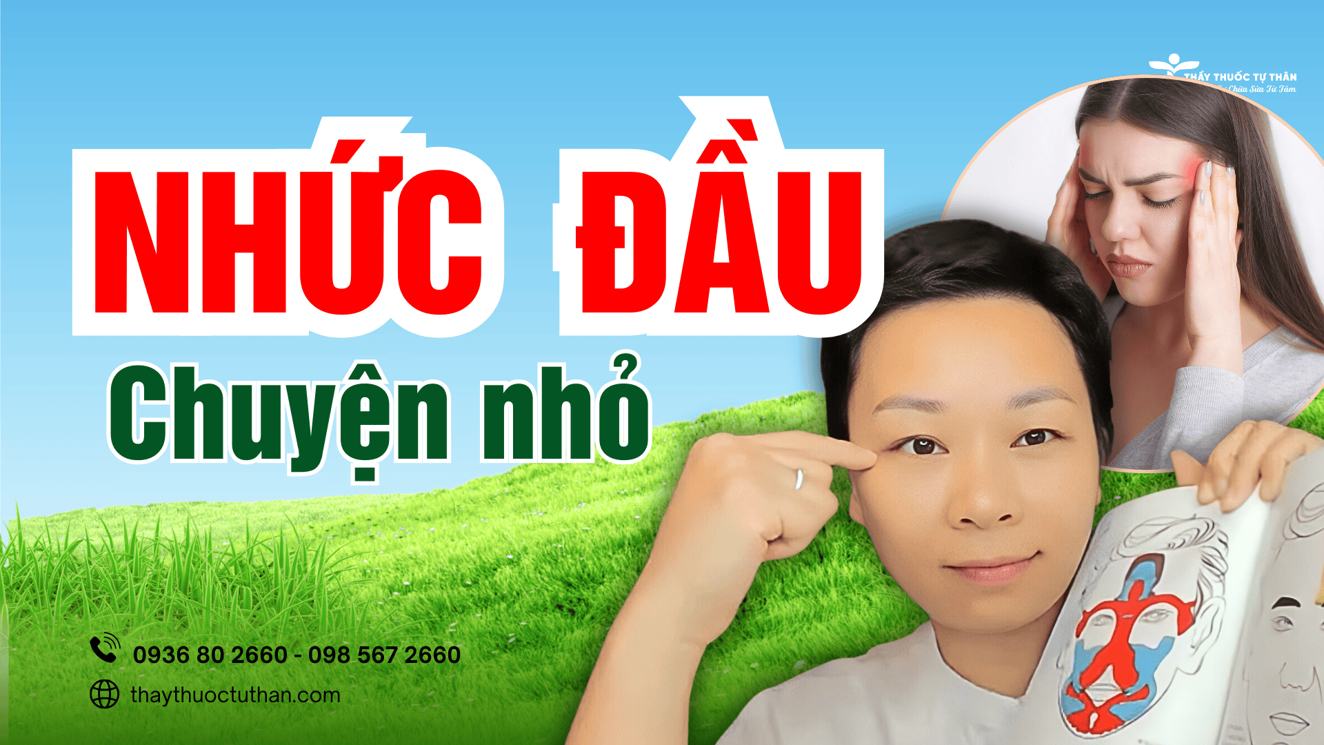 GIẢM ĐAU NHỨC NỬA ĐẦU HIỆU QUẢ VỚI DIỆN CHẨN
