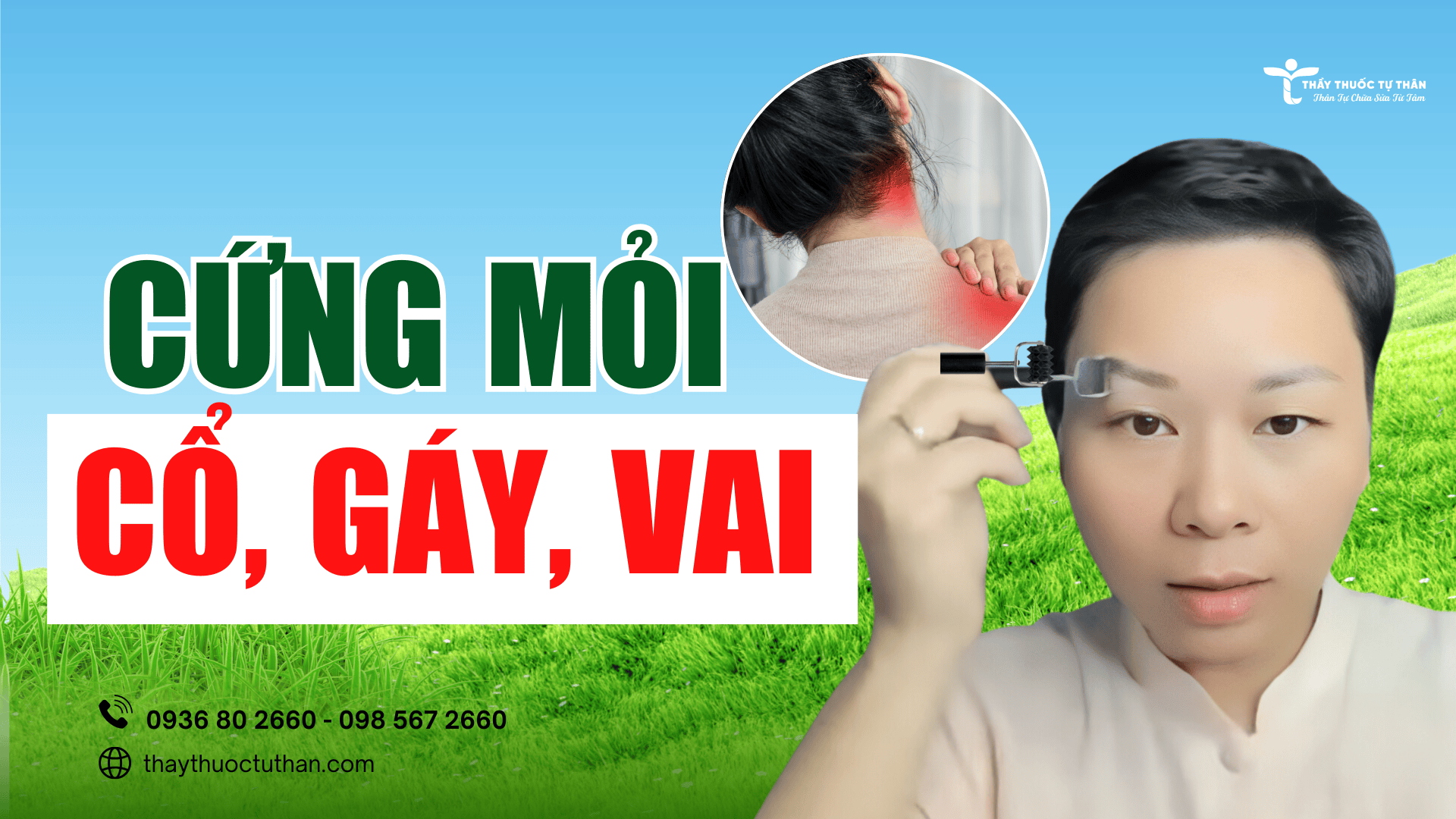 GIẢM ĐAU CỔ VAI GÁY BẰNG DIỆN CHẨN
