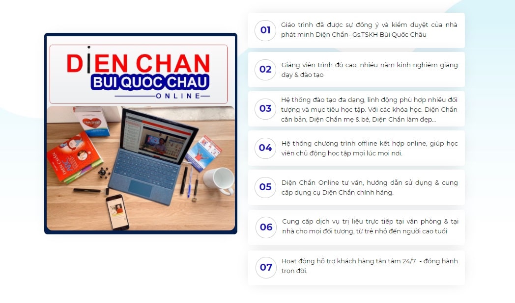 QUYỀN LỢI CỦA HỌC VIÊN DIỆN CHẨN BÙI QUỐC CHÂU ONLINE | BENEFITS OF DCO LEARNERS