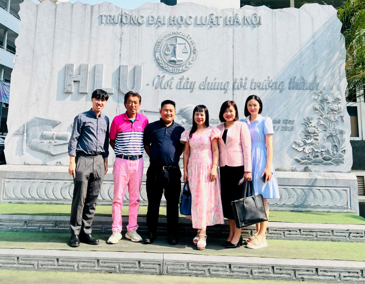 Chủ tịch Công ty TOYO IIJIMA JAPAN ông IIJIMA HIROYOSHI thăm trường Đại học Luật Hà Nội thúc đẩy hợp tác giáo dục tương lai