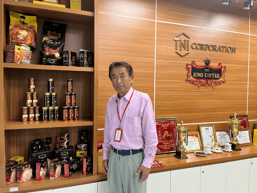 Chủ tịch Công ty TOYO IIJIMA JAPAN đến thăm quan nhà máy sản xuất King Coffee
