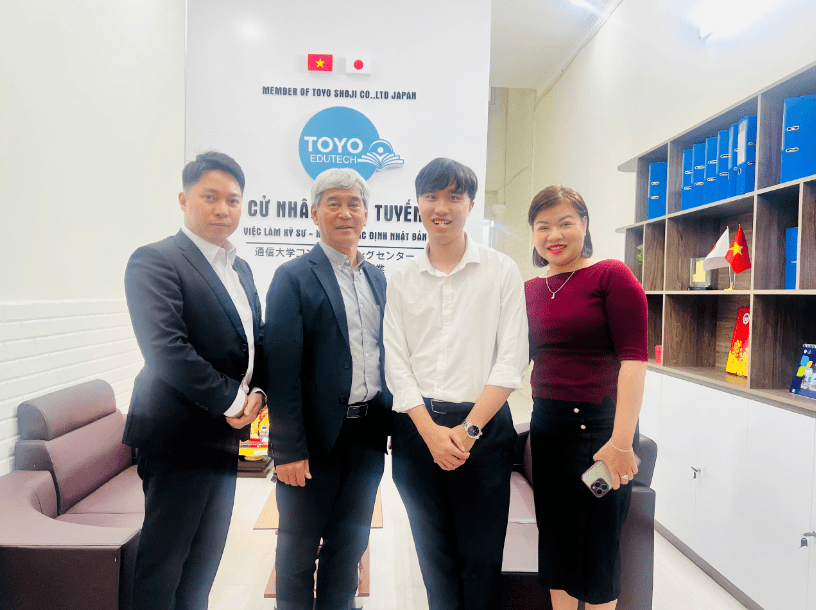 Chủ tịch Học viện Tokyo Sanritsu Nhật Bản thăm và làm việc tại Công ty Cổ phần Giáo dục đa phương thức Đông Phương Toyo