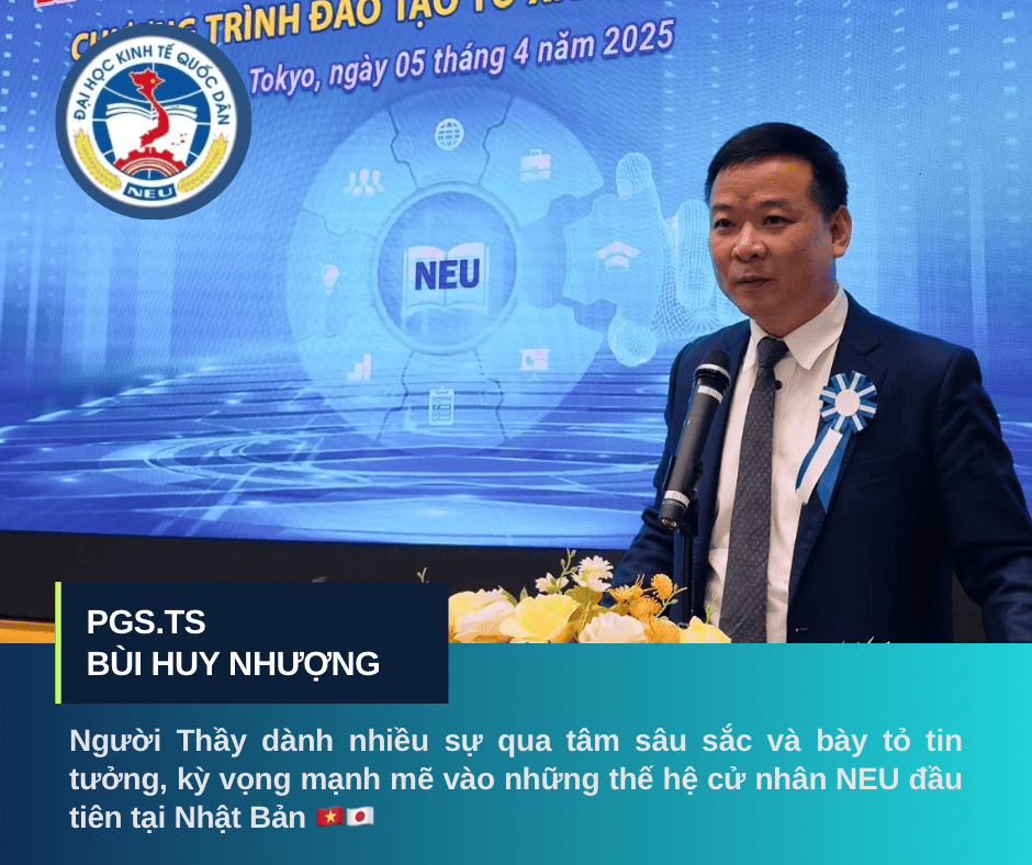 Cử nhân NEU tại Nhật Bản khai giảng