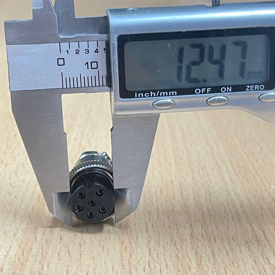 Rắc Hàn Connector GX16 Jack 6 Pin Female Cable Diamete 7.0mm