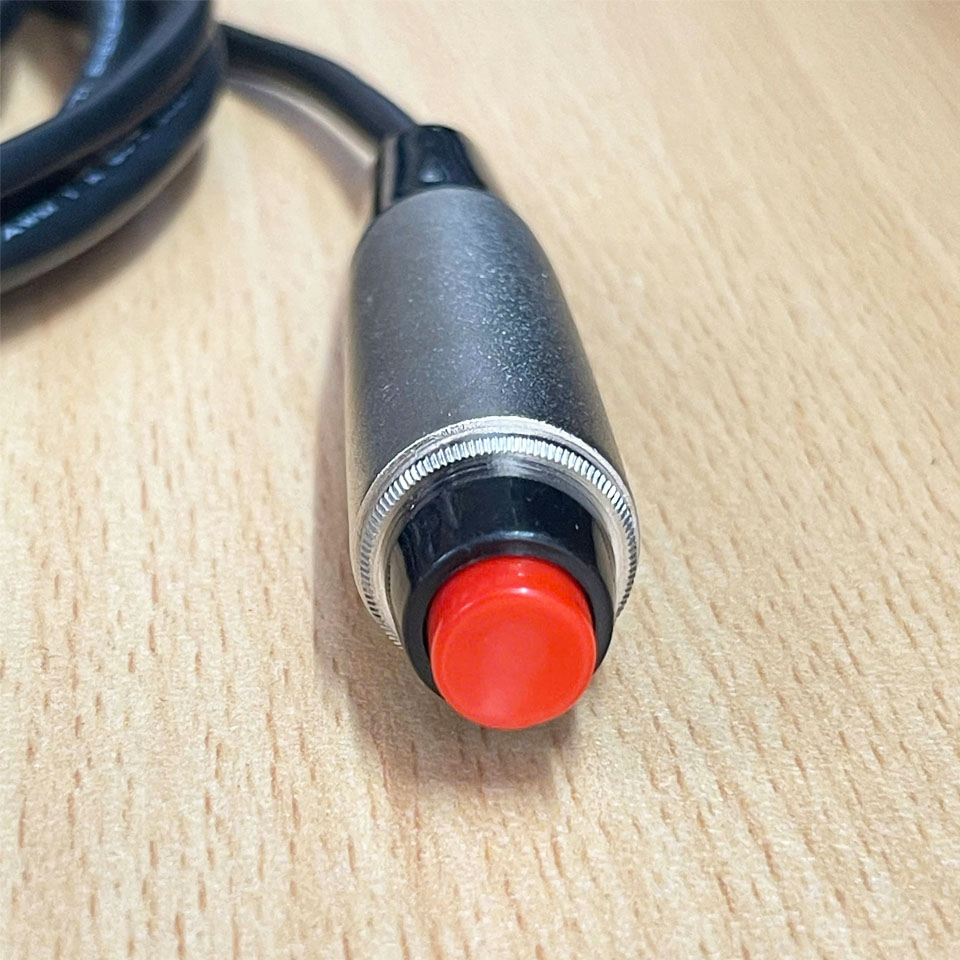 Cáp Điều Khiển Ghi Hình Simple 3-Pin Fischer Trigger Cable Lemo 5 Pin Male to Công Tắc Bấm Tay Dài 3M For High-End Camera ARRI Alexa Mini Amira Or Via Port Expanders D-Box or B-Box on RED or Sony VENICE Camera Systems.