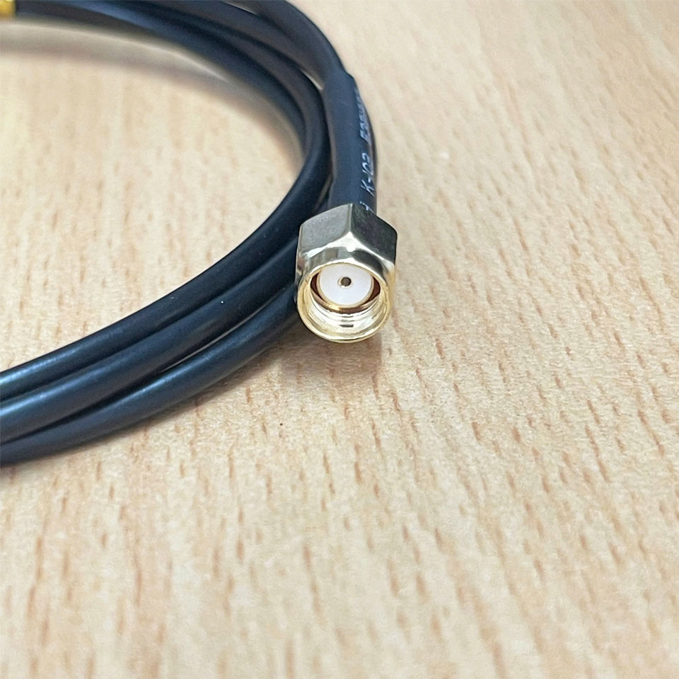 Cáp Nối Dài RP-SMA RG174 SMA Male to RP SMA Female For Anten Wifi RF Dài 1.5M