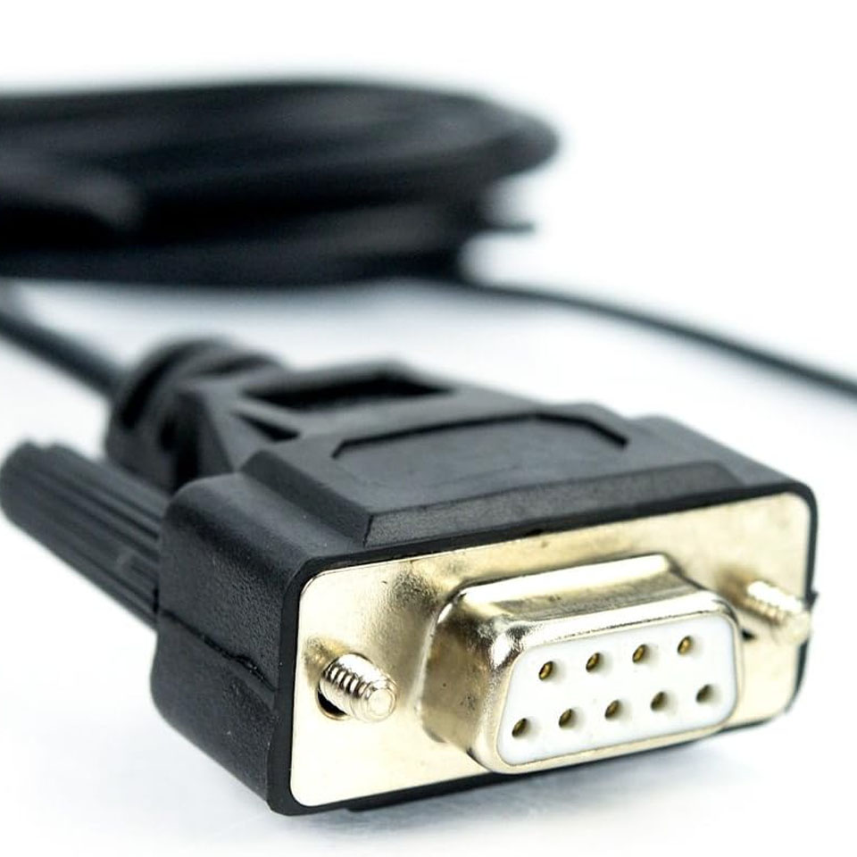 Cáp Console 940-0299A RS232 DB9 Female to 2.5mm Serial 3 Lever Cable For UPS APC Network APC UPS AP9630 AP9631 AP9644 AP9641 940-0299A