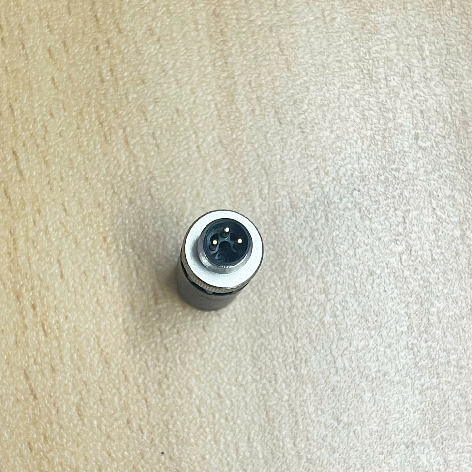 Rắc Hàn A Coded M8 3 Pin Male Industrial Circular Connector Straight IP67 Screw Contacts For Sensors and Signals