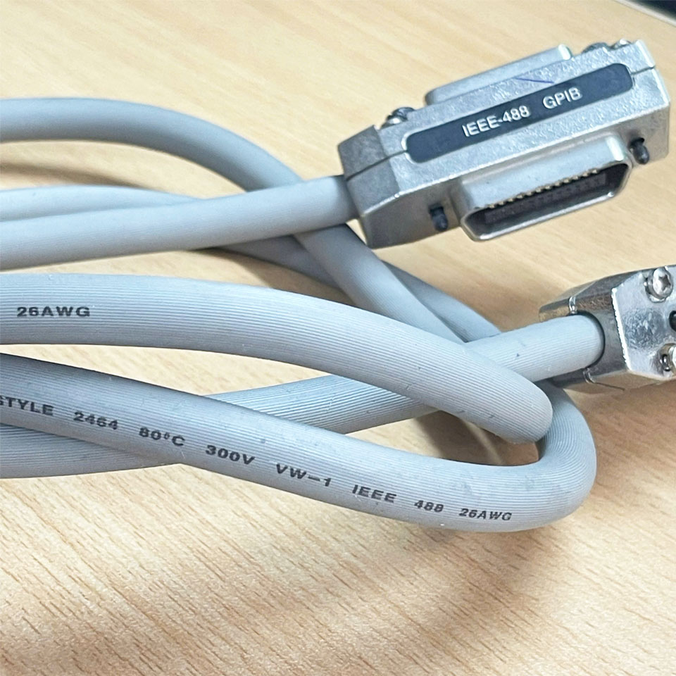 Cáp Dữ Liệu Điều Khiển Công Nghiệp Kết Nối Chuẩn IEEE-488 GPIB 24 Pin interface Cable Dài 1.6M