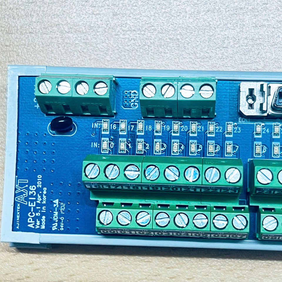Cầu Đấu Original AJINEXTEK AXT APC-EI36 VER 5.1 SCSI Connector MDR 36 Pin Female 1.27mm Pitch PCB Interface Terminal Block in Korea