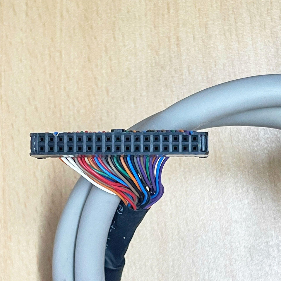 Cáp Kết Nối MF34-1-PX01 Dài 1M Cable IDC 34 Pin to IDC 34 Pin Connector Round IDC Cable For Servo Driver/PLC and Terminal Block Breakout Board