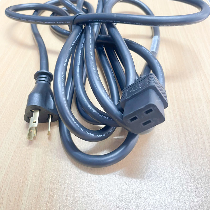 Dây Nguồn Cisco Volex 72-1411-01 CAB-C19-CBN Dài 4.2M Power Cord NEMA L6-20P to C19 20A 250V 12AWG 3x3.31mm² This High-Quality Cable For  High Power Audio Equipment