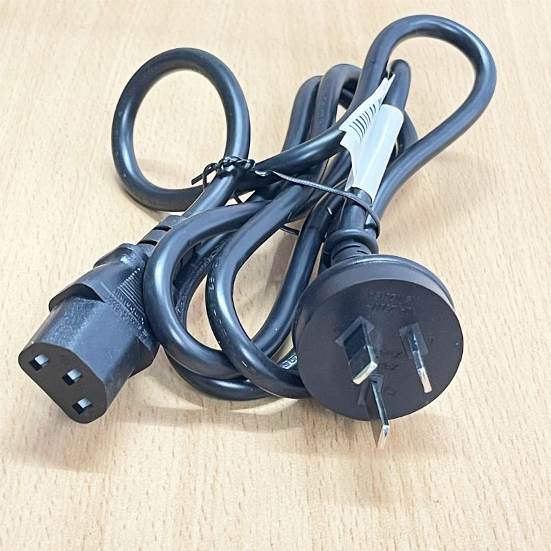 Dây nguồn XINBAIHUI XBH-S31 XBH-C13 Australia & China Chuẩn 3 Chân Chéo Tam Giác AC Power Cord GB2099 to C13 10A 250V 3x0.75mm² Dài 1.5M