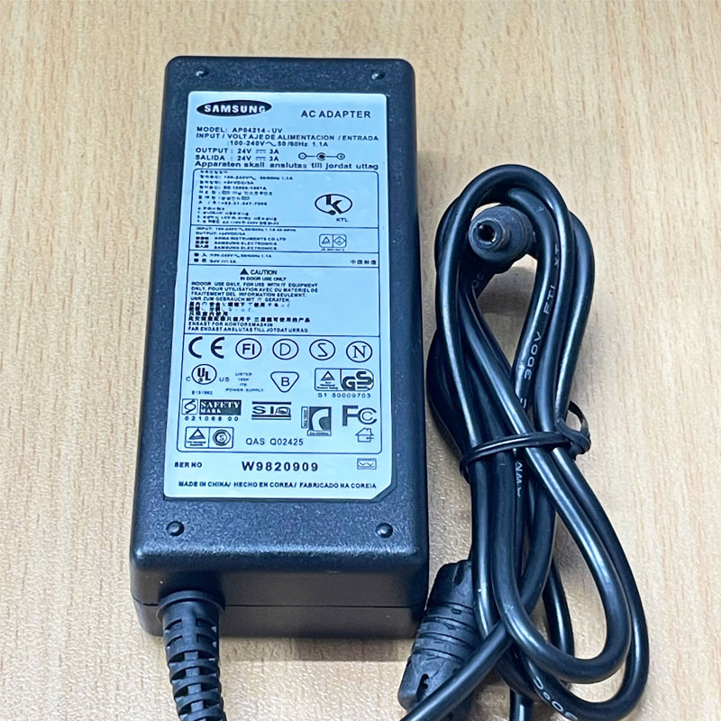 Adapter 24V 3A SAMSUNG AP04214-UV Chân Cắm Connector Size 5.5mm x 2.5mm