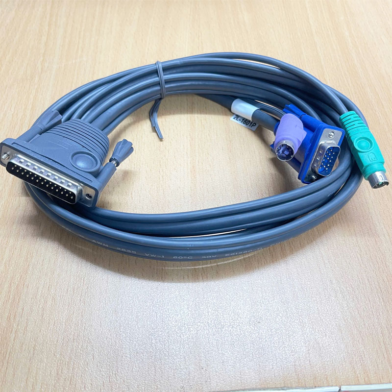 Cáp chuyển đổi KVM CS-128 ATEN PS2 NOS 2L-1601P Dài 1.8M