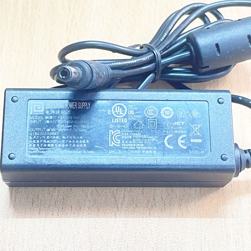 Adapter 19V 2.1A 40W PHIHONG PSA40W-190 Connector Tip Size 5.5mm x 2.5mm Hàng Original Tháo Thiết Bị