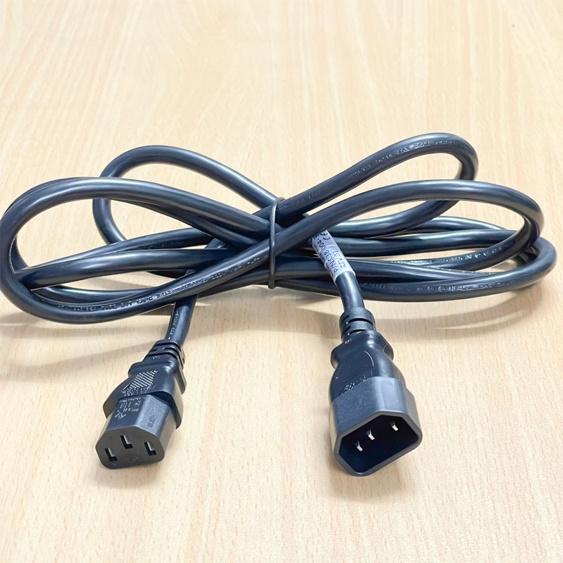 Dây Nguồn Máy Chủ Computer Server, UPS, PDU Cable Power Cord IEC C13 LT-501 to C14 LT-602 LIAN DUNG 038-004-332 13A 250V 18AWG 3x1.31mm² Dài 3M