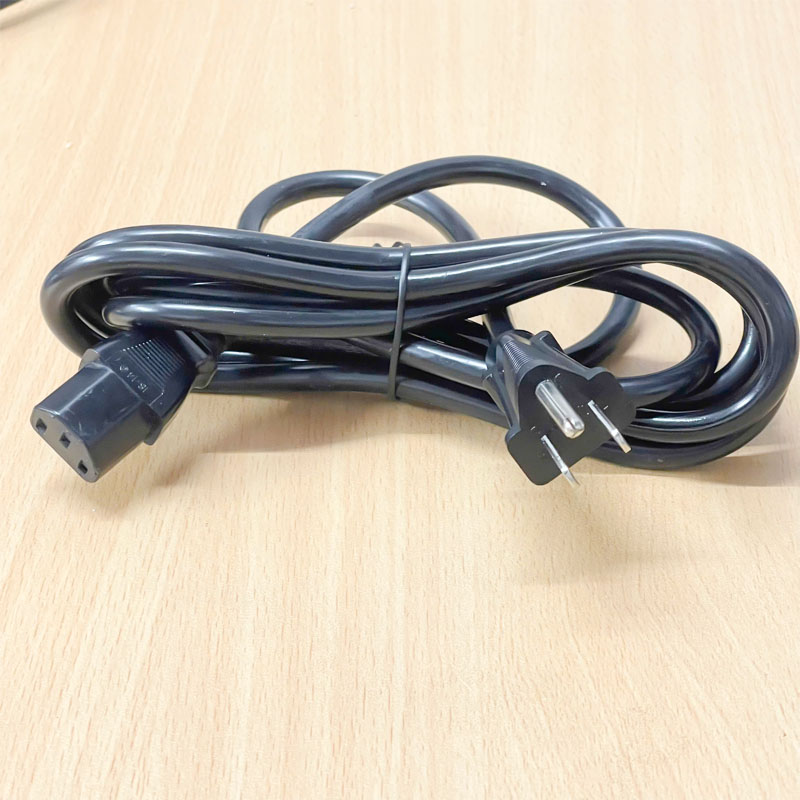 Dây Nguồn I-SHENG SP-301 IS-14 NEMA 5-15P to C13 AC Power Cord 12A 125V 3x1.25mm² 16AWG Length 2.5M
