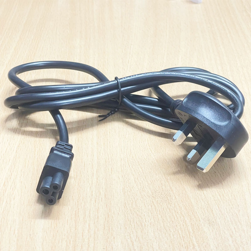 Dây Nguồn LINETEK BS-1363/A LP-61 UK Plug BS 1363 to IEC 320 C5 Power Cord LS-15 5A/2.5A 250V 3x0.75mm² Dài 1.8M