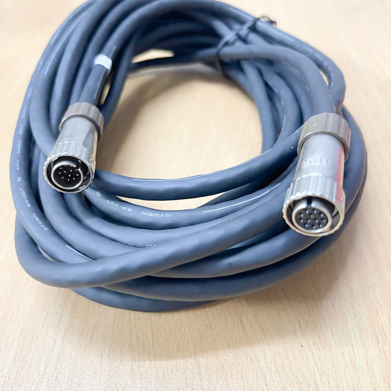 Cáp M12 12 PinConnector Hirose HR10A-10TPA-12S(73) 12 Pin Male to Female Dài 8M Cable Connectors for Medical