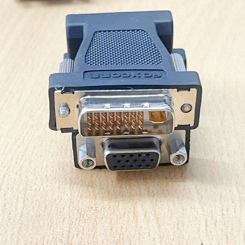 Đầu chuyển đổi FOXCONN DVI 24+5 Male to VGA Female Adaptor