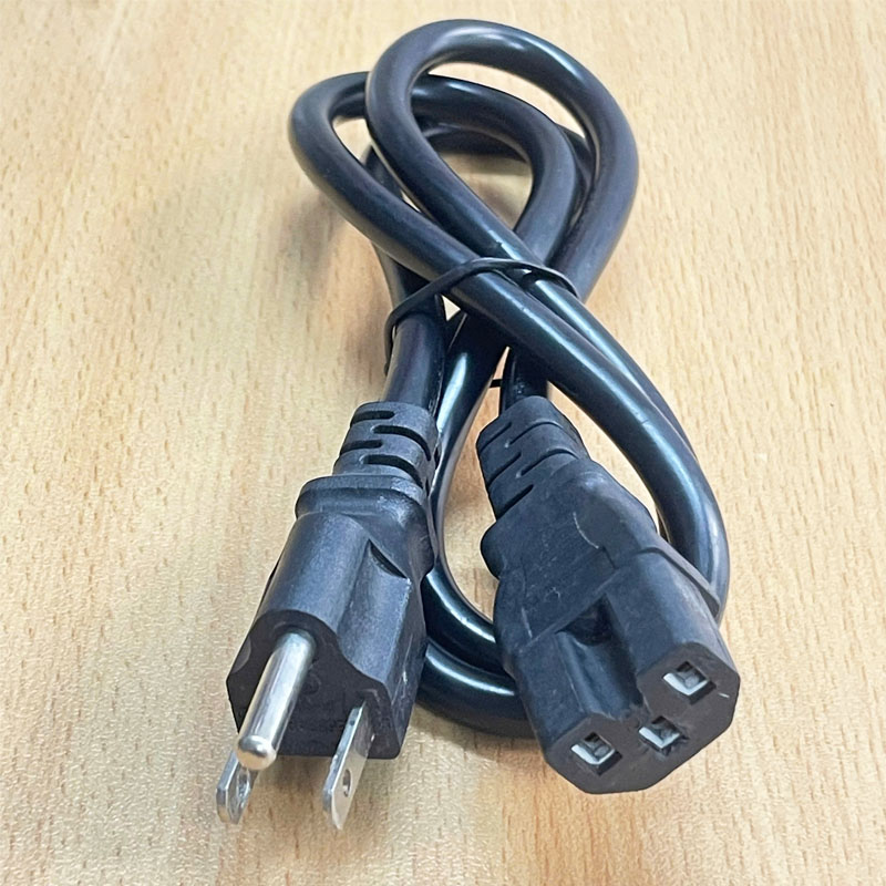 Dây Nguồn NEMA 5-15P to C15 10A 1250V 3x1.5mm² E55349 LP-30B For PDU UPS And Cisco Router Juniper Networks Power Cord Cable Length 1M