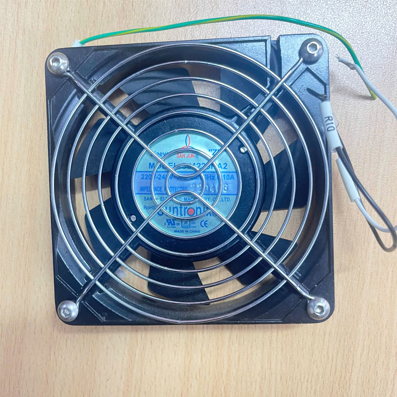 Quạt Làm Mát Thoát Khí SANJIN SJ1225HA2 120x120x25mm 1 PHASE 220-240VAC 50/60Hz 0.10A Speed Rating