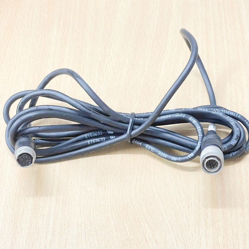 Cáp Hirose 12 Pin HR10A-10P-12P(73) to Hirose HR10-10J-12S(73) Cable Dài 2.5M For Camera Industrial