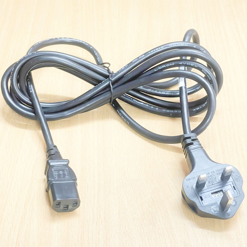 Dây Nguồn UK BS1363/A LOROM LR-33A1 LR-03B AC Power Cord to C13 10A ...