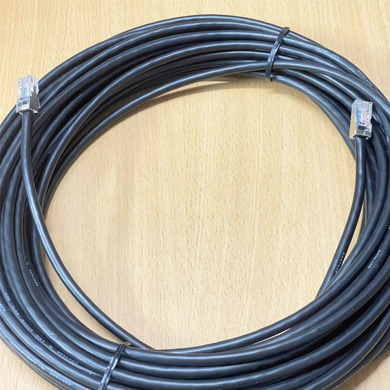 Cap RJ11 RJ12 6 Pin 6P6C Male Shielded to Male Shielded  S/FTP Dài 15M - Polycom RealPresence Trio Expansion Microphones