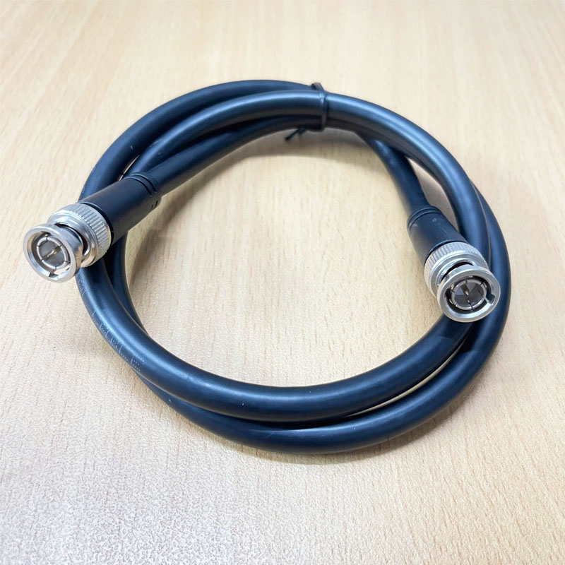 Cáp RG-6/U Coaxial Patch Cable BNC to BNC Dài 0.9M Black
