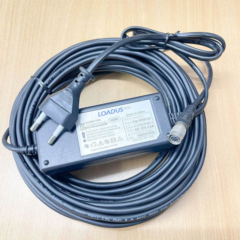 Chuyển nguồn ADAPTER 12V 3.5A 42W LOADUS EQ-4212Fctc Connector Size Hirose HR10A-7P-6S(73) 6 Pin Female Dài 15M 6Pin-Power-Supply-15M-N