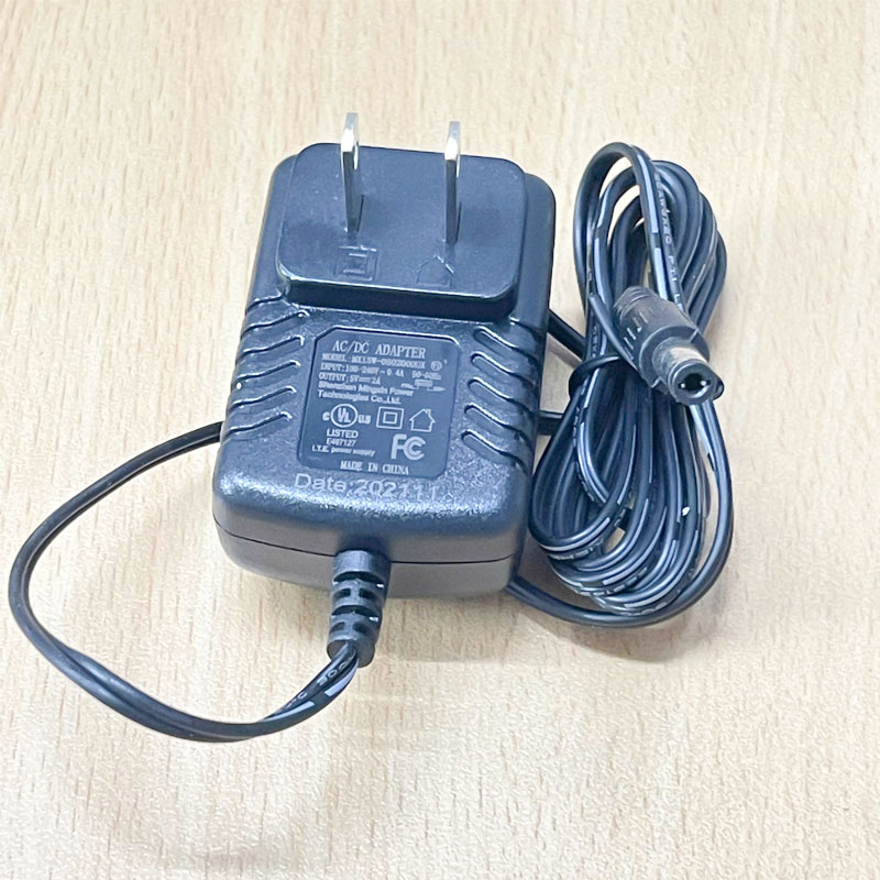 Chuyển Nguồn Adapter 5V 2A I.T.E MX15W-0502000UX Chân Cắm DC Size 5.5mm x 2.5mm Dùng cho bộ chuyển đổi quang điện, điện thoại IP Phone