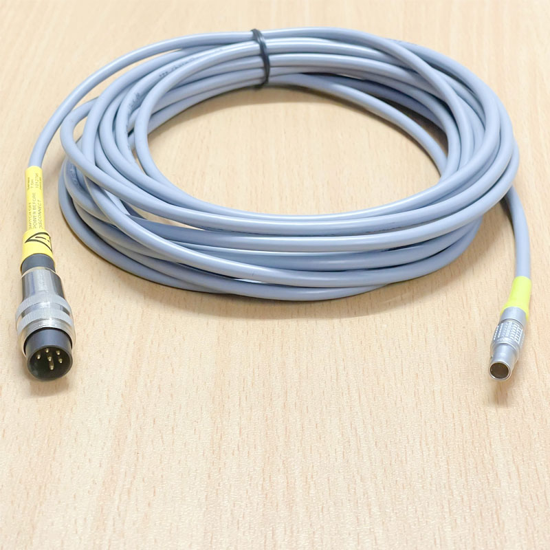 Cáp AISG Connector M16 6 Pin Male A-coded to LEMO 5 Pin Male Dài 7M 22ft Connection Cable