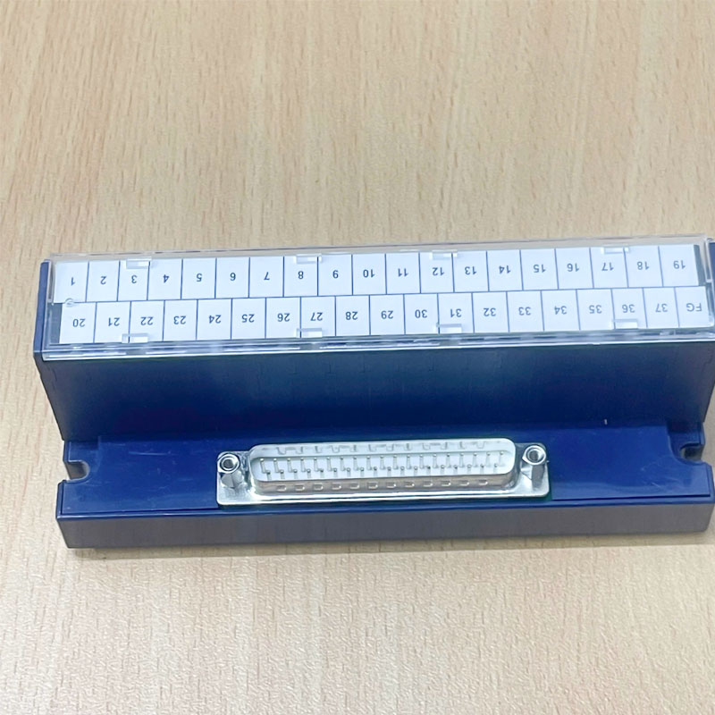 Cầu Đấu Original MISUMI MWS-DS37A-HT37 37 Pin D-Sub Connector Male Terminal Unit Relay Terminal Block Din Rail