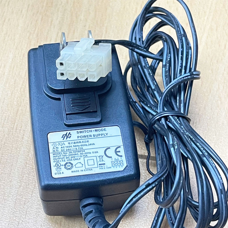 Chuyển nguồn 24V 0.75A SWITCH-MODE POWER SUPPLY Molex 8 Pin For Servo motor