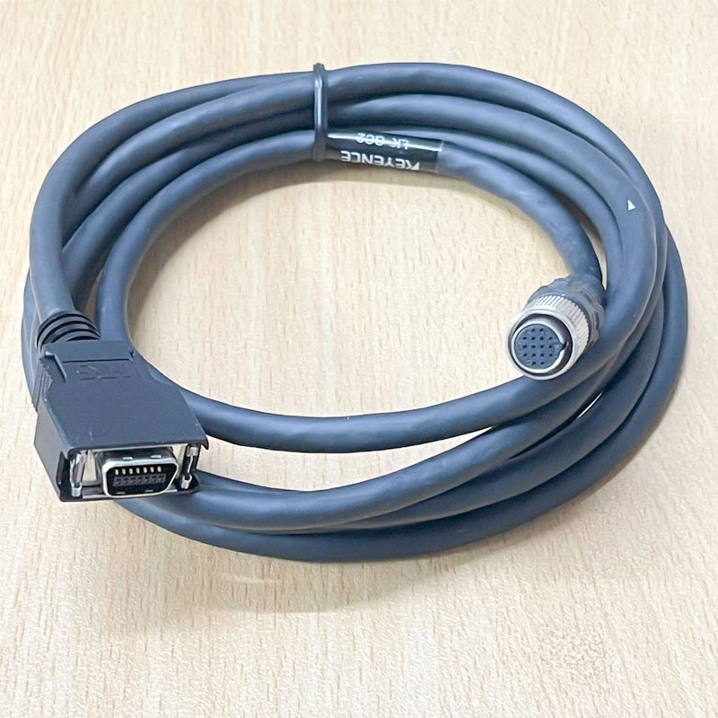 Cáp Điều Khiển KEYENCE LK-GC20 Cable MDR 14 Pin to Hirose 16 Pin HR25-9TR-16S Dài 2M For Laser Sensor Head Controller Cable for LK-G3000 Series