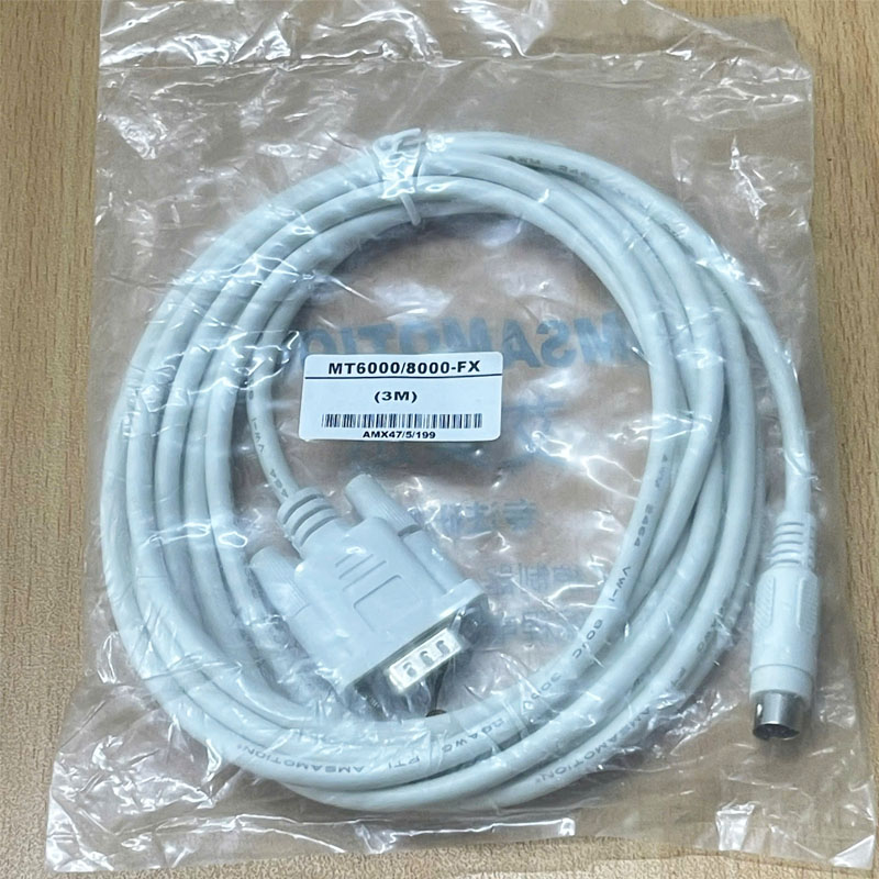 Cáp kết nối màn hình HMI Weintek MT6000/8000-FX với PLC Mitsubishi FX dài 3M