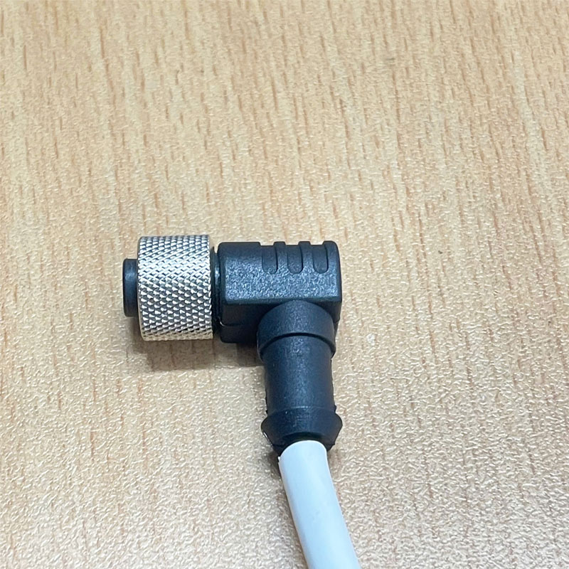 Đầu Jack Original Connector M12 A-Code 5 Pin Female Right Angle Plug