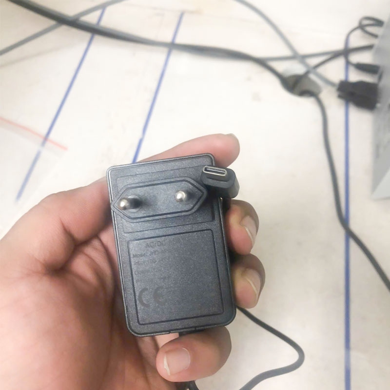 Adapter Original 12V 2A JHD-AP025E-120200BA-A Connector Tip Size Type-C For Microtech Kính hiển vi 3 mắt kết nối máy tính Bioblue Euromex BB.4253