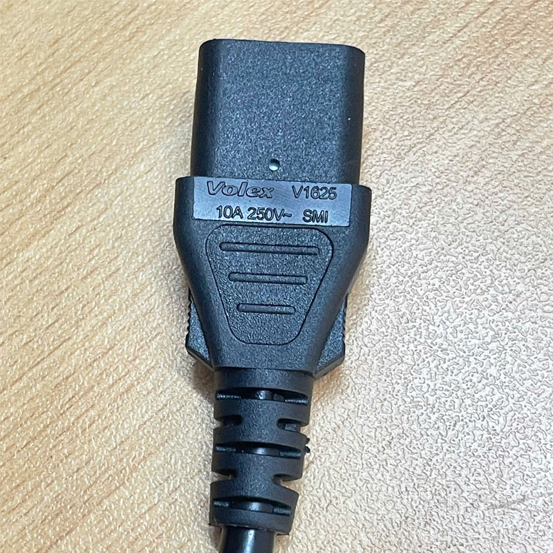 Dây Nguồn Volex VAC14S V1625 Power Cord IEC C13 to IEC C14 10A 250V 3Gx1.0mm² Dài 4M