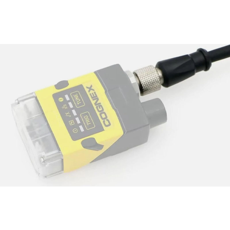 Cáp Power I/O Cablec M12 A-Code 12 Pin Female Right Angle to 12 Core Open End Dài 5M For Cognex Industrial Camera And Sensor Actuator Connector