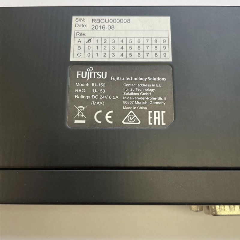 Adapter 24V 6.67A 160W MEAN WELL GS160A24-R7BBS IEC C14 Connector Size 4 Pin Mini Din 10mm For FUJITSU IU-150 4 Port Powered USB / RS232 Adaptor Hub