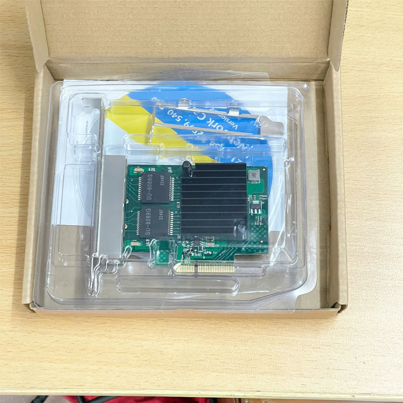 Card Mạng Máy Chủ Intel I350-T4 PCI-e X4 to 4 Port Quad Gigabit Ethernet Server Adapter For PC,Server, Workstation Và Máy Tính Công Nghiệp