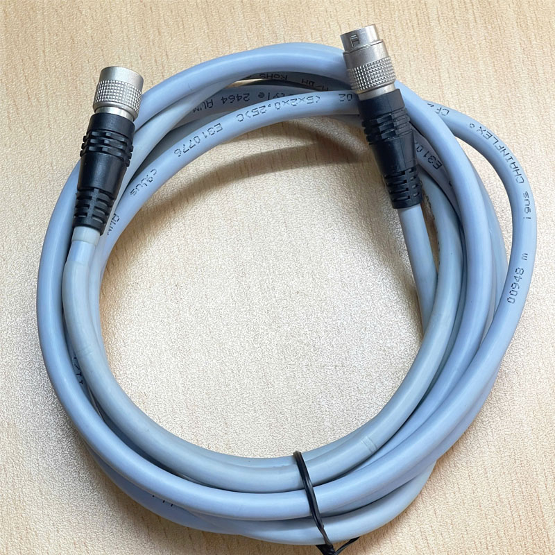 Cáp Hirose HRS 12 Pin Female HR10A-10P-12S(73) to Hirose 12 Pin Male HR10A-10J-12P(73) Length 3M For Industrial Basler GIGE AVT Camera Sony Hitachi Panasonic CCD