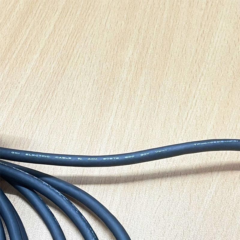Cáp Điều Khiển DK-G-XC-M12EN-M8SR-5M-R Dài 5M Cable M12 X-Coded 8 Pin Male to RJ45For Cognex Industrial Camera High Flex, Keyence SR-750 SR-650 Code Reader Original Networking Cable