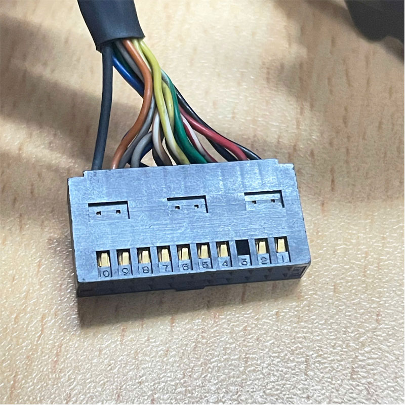Cáp SCSI MDR 50 Pin Male to Hirose Connector HIF3BA-20D-2.54C(63) IDC 0.10'' 2.54mm 20 Pin Female Length 1.5M