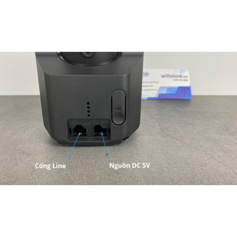 Adapter 4.8V 160mA Panasonic PNLV233AL Connector Size Left OFFSET Modular 6P6C For Điện Thoại Bàn Mẹ Con Kéo Dài Panasonic KX-TGB